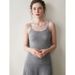 Thin Solid Color Women's Cashmere Knitted Camisole Slim Fit Versatile Soft Skin-Friendly Sleeveless Inner Wear Double_ecoleips.com