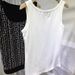 Women's Clothing Plus Size Rhinestone Vest Heavy Duty European Style Geometric Letter Print Slimming Black Inner Layer Top For Autumn And Summer_ecoleips.com