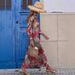 Cross-Border European American 2024 Autumn New Independent Station Printed Button-Up Top And Skirt Set For Women NTZ3455_ecoleips.com