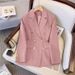 Women's Clothing Slim Fit Women's Fashion Suit Small Suit All Match Temperament Commuter Suit For Ladies For Formal & Casual_ecoleips.com