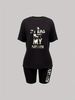 Summer Women's Casual Fashion Letter Print Loose T-shirt+shorts Two-piece Sportswear Suitable For Daily Wear-54_ecoleips.com