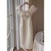 Women's Off-The-Shoulder Sleeveless Dress Unique Alluring Design for Parties And Banquets Spring/Autumn Summer Regular Size_ecoleips.com