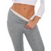 Women's Clothing Plus Velvet Thickened Leggings Pocket Style Warm Composite Velvet Thickened Leggings Worn Outside_ecoleips.com