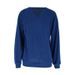 WG143 New European And American Style Women's V-Neck Ribbed Knit Casual Comfortable Long Sleeve Solid Color Top_ecoleips.com