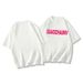 women's High-quality Round-neck Pullover Short-sleeved T-shirt_ecoleips.com