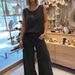 Women's Clothing Cotton And Linen Solid Color Sleeveless Pants Two Piece Set_ecoleips.com