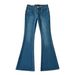 Women's Clothing Sexy Low Waist Slim Hip Hugging Raw Edge Flared Pants Women's Washed Micro Flared Denim Long Pants_ecoleips.com