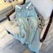 Women's Clothing Real Shot Of Summer Thin Design Style Cuff Letter Waist High Waist Loose Slim Denim Trousers Wide Leg Pants_ecoleips.com