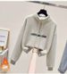 Retro Fleece Half-Zip Hoodie & Relaxed Haram Pants Set (70% Cotton, Unisex Winter Loungewear For Street Photography)_ecoleips.com