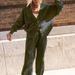 Women's Casual Solid Color Lounge Set Long Sleeve Pullover Sweater & Pants Outfit Comfortable Autumn Winter Knitwear_ecoleips.com