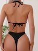 New Sexy Lace-Up Bikini Swimsuit Beach Vacation Women's Clothing Bikini Set_ecoleips.com