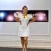 Women's Clothing Ruffle Short Sleeve Knitted Dress Summer New Fashion Button Pocket Slim Skirt_ecoleips.com