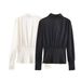 Aria Basics Aria Basics ZA Cross-Border Foreign Trade European And American Style Women's Clothing New Design Self-Made Fashionable Silk Satin_ecoleips.com