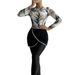 Muslim Conservative Swimsuit Long Sleeves And Trousers Sun Protection Swimsuit Sun Protection Neckline Breathable Anti Exposure_ecoleips.com