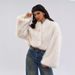 Mink Fur Short Coat Women's Retro Niche Autumn And Winter Design Sense Two Wear Plush Jacket Wholesale_ecoleips.com