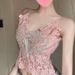 ng2510292 2025 Summer French Sweet And Spicy Lace Camisole Vest With Chest Pads Versatile Top For Women_ecoleips.com