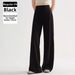 Women's Quick Drying Wide Leg Yoga Pants Outdoor Pilates Training Elastic Waistband Loose Drawstring Sportswear_ecoleips.com