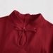 Elegant Red Midi Dress For Women, Modern Cheongsam Inspired A-Line Dress, High Waist Sleeveless Cocktail Party Dress, Valentine's Day Date Night Dress_ecoleips.com