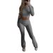 DiYun European And American Y2K Tight-Fitting Long-Sleeve Yoga Pants Set For Women 2025 Autumn/Winter_ecoleips.com