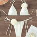 3D Floral Bikini Set For Women – Sexy High-Waisted Swimwear With Ruffled Details (Trendy Beach & Pool Outfit)_ecoleips.com