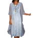 2024 European And American Summer Wo's Casual Two-Piece Set Floral Print Round Neck Slim Fit Long Dress For_ecoleips.com