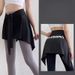 K Yoga Hip Covering Skirt Cover Running Exercise Anti Embarrassment Outer Skirt Butt Curtain Fitness One Piece Hip Covering Skirt Yoga Dress For Women_ecoleips.com