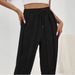 Women's Clothing High Waist Loose Wide Leg Pants For Women Casual Comfortable Sports Straight Trousers Style Autumn_ecoleips.com