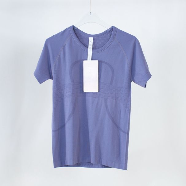 Women's Clothing Yoga T Shirt High Elastic Seamless Casual Tight Women's Sports Short Sleeve Spandex Tight Jogging Fitness_ecoleips.com