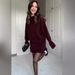 Women's Preppy Knit Sweater & Skirt Set – Solid Color Long Sleeve Pullover With A-Line Mini Skirt (Polyester, XS-XXXL)_ecoleips.com