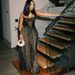 K European And American Style New Fashionable And Sexy Spicy Girl Leopard Print High Waist Slim Fit Suspender Dress_ecoleips.com