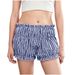 Women's Casual Plaid Fashion Lace Sexy Low Waist Shorts_ecoleips.com