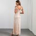 Women's Clothing Women's Sexy Backless Sequined Dress Tube Top Slit Party Sling Long Evening Dress_ecoleips.com