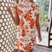 Women Fashion Printed Flying Sleeve Mid Length Shirt_ecoleips.com