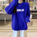 Women's Fleece Lined Thick Sweatshirt Korean Style Versatile Outerwear Top Trendy Brand Design Niche Autumn New_ecoleips.com