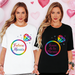 French Girls Bachelorette EVJF Party T-Shirts Rainbow Diamond Ring Graphic Future Bride Team Short Sleeve Tees For Bridal Shower_ecoleips.com