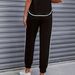 Women's Color Block Trim Casual Suit Loose Fit Short Sleeve American Style Spring Summer Autumn New_ecoleips.com