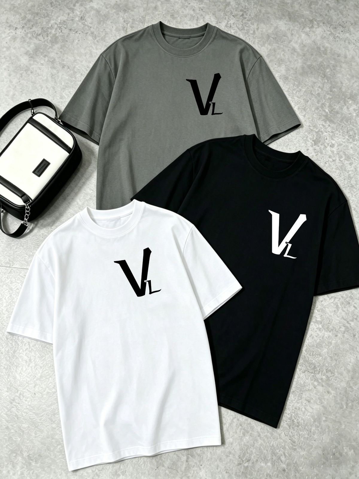 3-Pack Women’s Everyday Wear Cotton T-Shirts, Soft & Skin-Friendly Crew Neck Tops, Black White Grey Multipack For Versatile Styling Needs_ecoleips.com