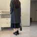 Lizhiqi Double-Sided Wool For Women, Mid-Length, 2025 Autumn/Winter New Style, Elegant Cocoon-Shaped Woolen Coat 250256_ecoleips.com