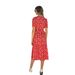 2022 European And American Women's Fashion Summer New Sexy V-neck Bohemian Beach Printed Commuting Chiffon Dress_ecoleips.com