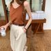 Autumn Winter New Wool Camisole Slim Fit Versatile Warm Base Layer V-Neck Outer Wear Close-Fitting Knitted Tank Top For_ecoleips.com