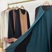 New Design Nida Muslim Abaya Dubai Luxury Woman Dress Veiled Islamic Moroccan Kaftan Black Ramadan Modest Casual Clothing Eid_ecoleips.com