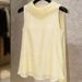 French Streamer Collar Sleeveless Top, Thin And Versatile Age-reducing Commuter Style Yellow 2026 Summer New Niche Women's Clothing_ecoleips.com