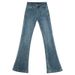 High-waisted Flared Jeans For Women, 2023 New Autumn Style, Stretchy, Slimming, Petite-friendly, Micro-flared Long Pants_ecoleips.com