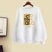 Women's Trendy Fleece Lined Thickened Sweatshirts round Neck Loose Fitting Tops Autumn Winter New Arrivals 2023_ecoleips.com
