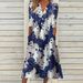 European And American Cross-border Women's Clothing, New Spring-summer Styles, Trendy Printed Buttoned Mid-sleeve_ecoleips.com