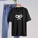 Women's Casual round Neck Short Sleeve T-Shirt Multi-Color Solid Loose Printed Top European American Style Fashionable Sports Wear_ecoleips.com