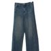 Louvre Early Autumn New Korean Version Trendy Fashionable Wide Leg Jeans, High Waisted Loose And Slimming Casual Pants_ecoleips.com