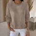 2026shein Cross-border European American Independent Site Autumn And Winter Long-sleeve Solid Color Sweater_ecoleips.com
