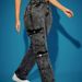 Aria Basics 2025 Cross-border European And American Women's Cargo Stretchy Multi-pocket Denim Black Long Pants, SMX Independent_ecoleips.com