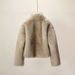 Fox Fur Coat Women's Short Thickened Temperament Thin Fur Coat_ecoleips.com